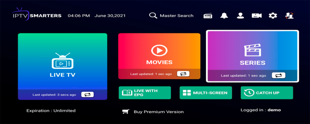 Teste IPTV Smarters Pro Grátis por 6 Horas realize seu teste valido por 6 horas